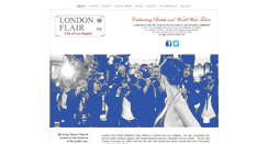 Desktop Screenshot of londonflairpr.com